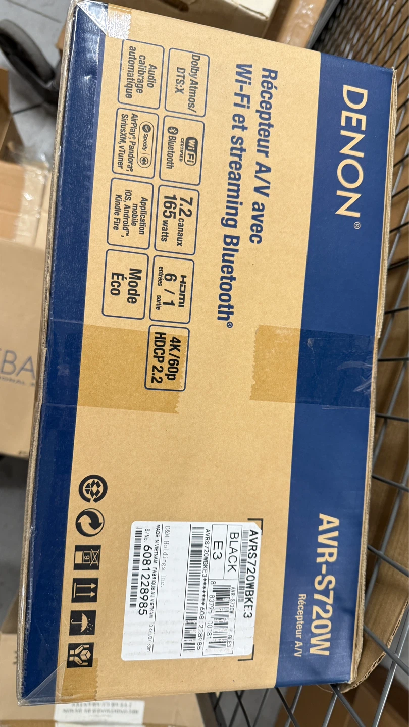 DENON AVR-S720W A/V Receiver