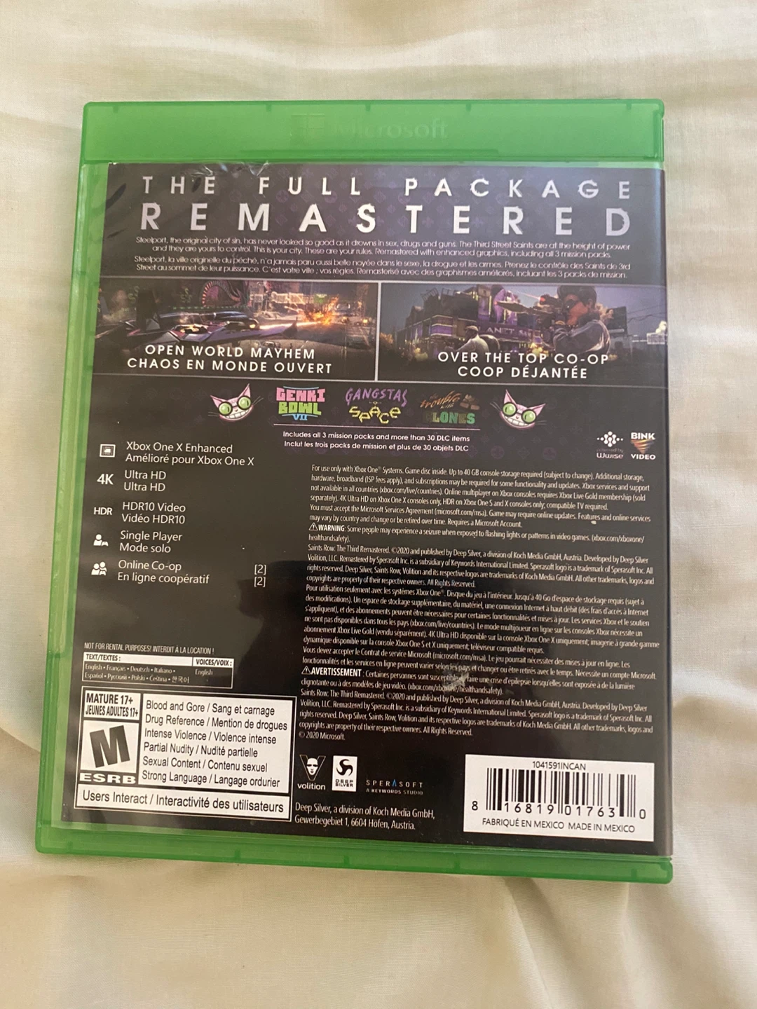 Saints Row The Third Remastered Xbox One - photo 3