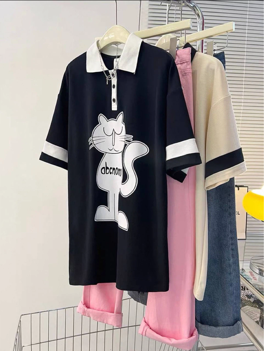 Cat Polo Shirt