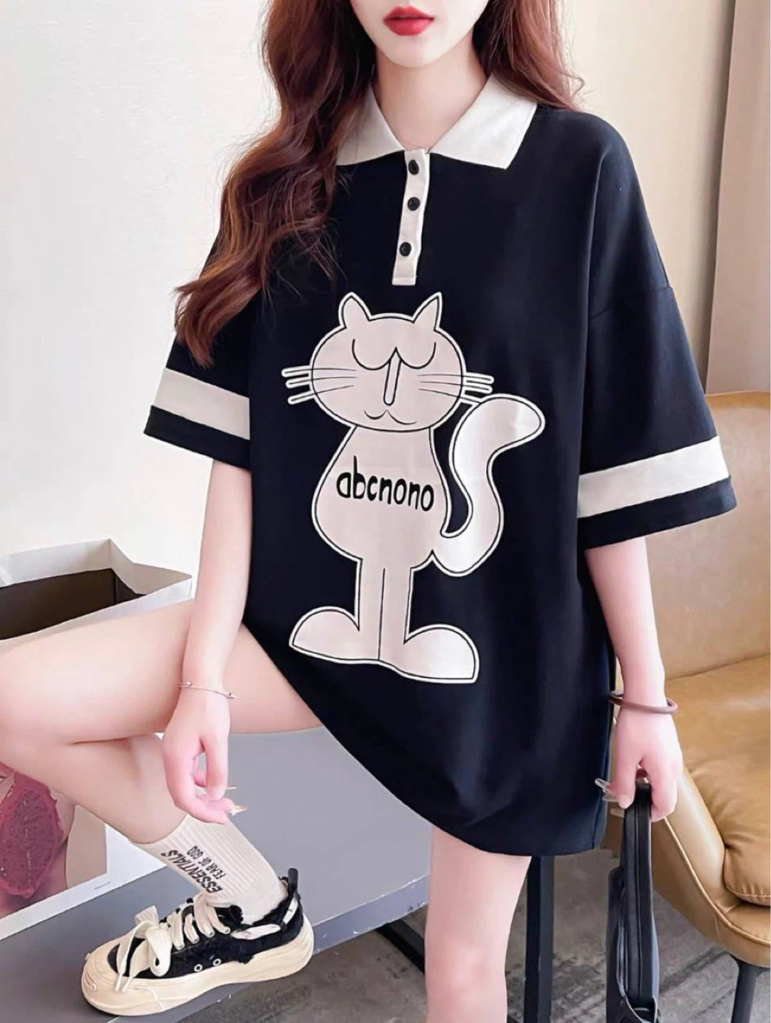 Cat Polo Shirt - photo 5