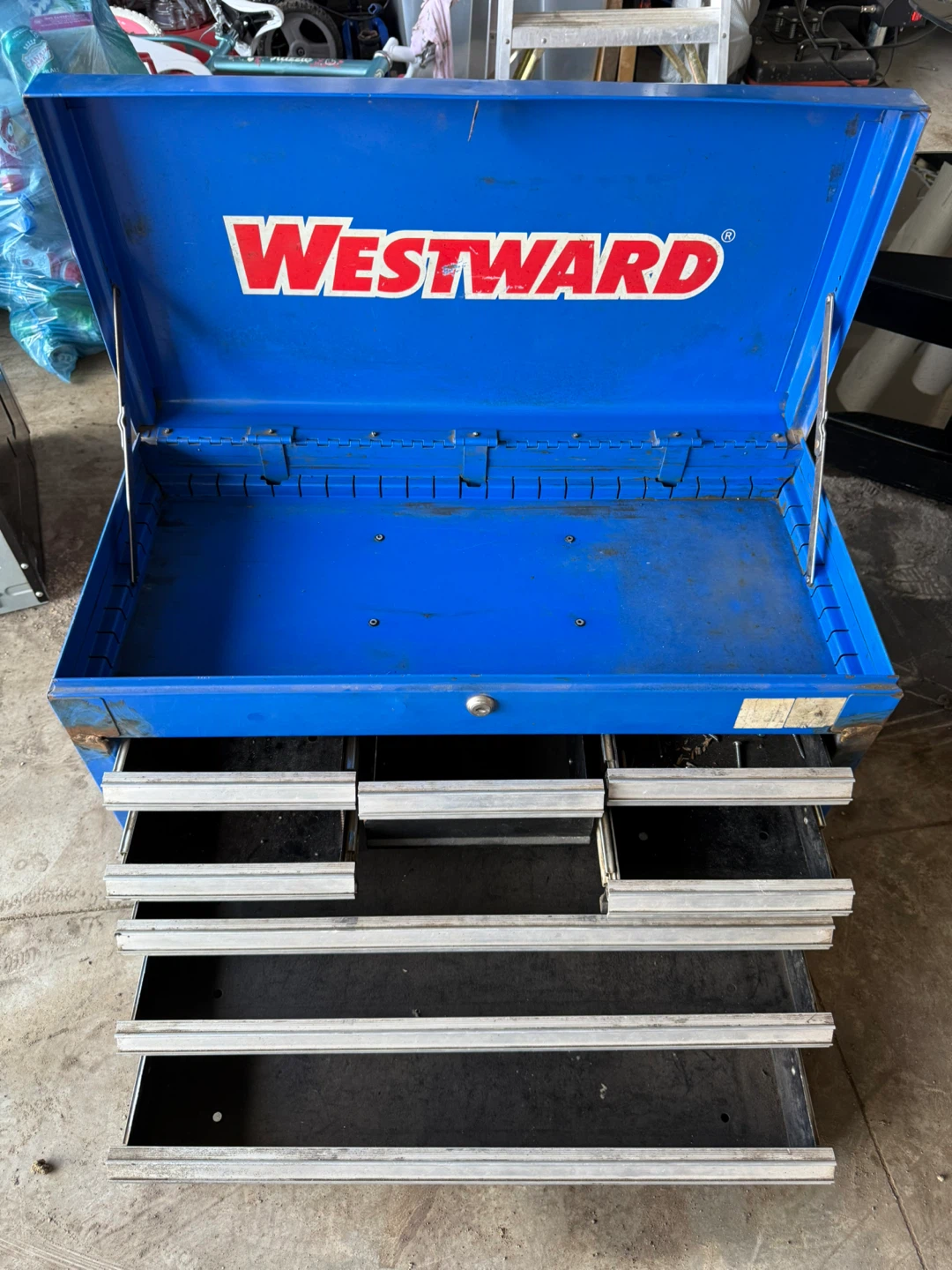 WESTWARD Blue 7-Drawer Tool Chest