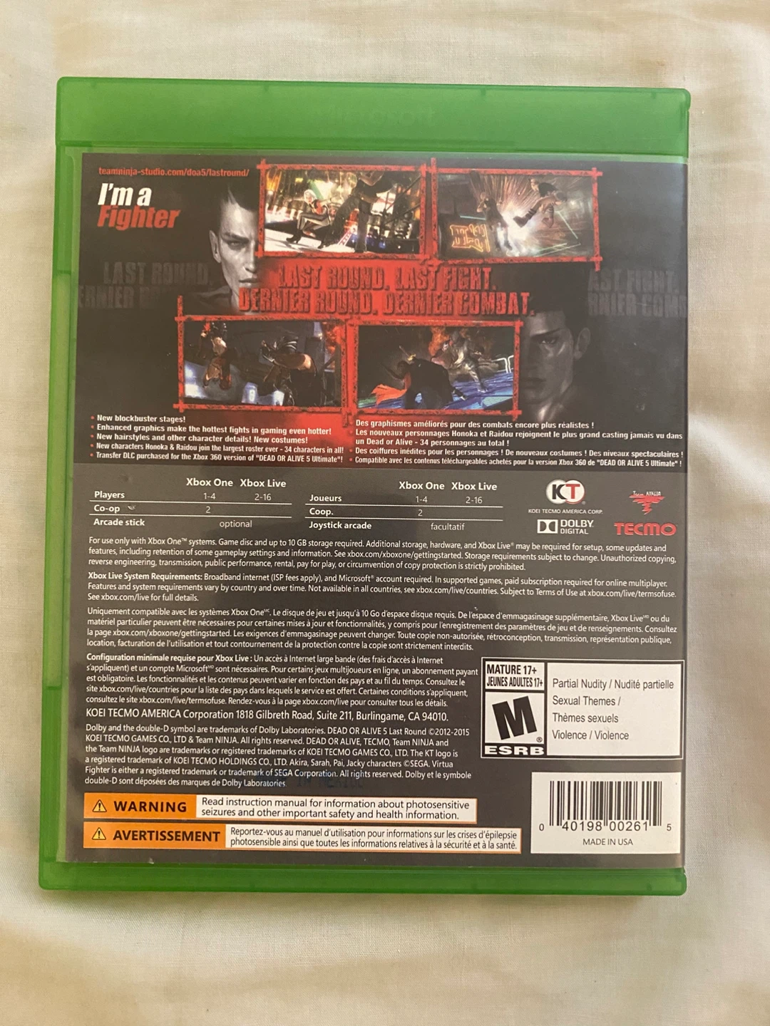 Dead or Alive 5: Last Round - Xbox One - photo 3