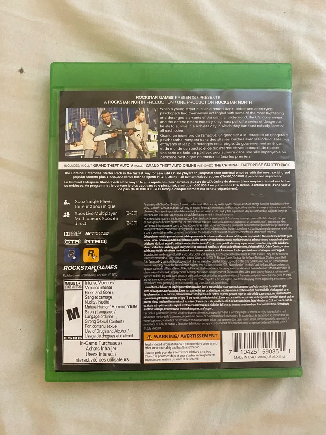 Grand Theft Auto V Premium Edition Xbox One - photo 2