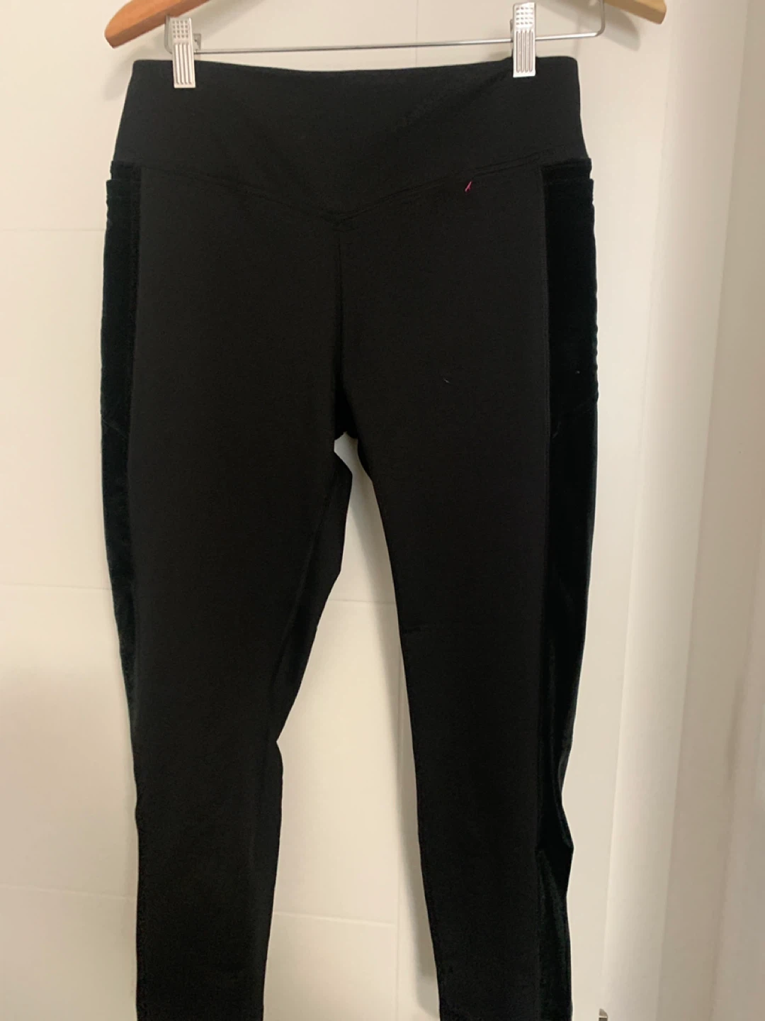 Victoria's Secret PINK Cozy Leggings Size L Black - photo 2