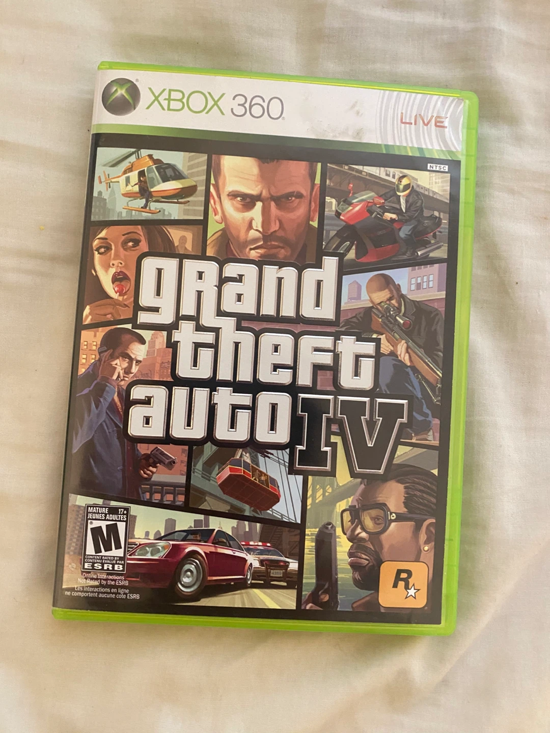 Grand Theft Auto IV Xbox 360 Game