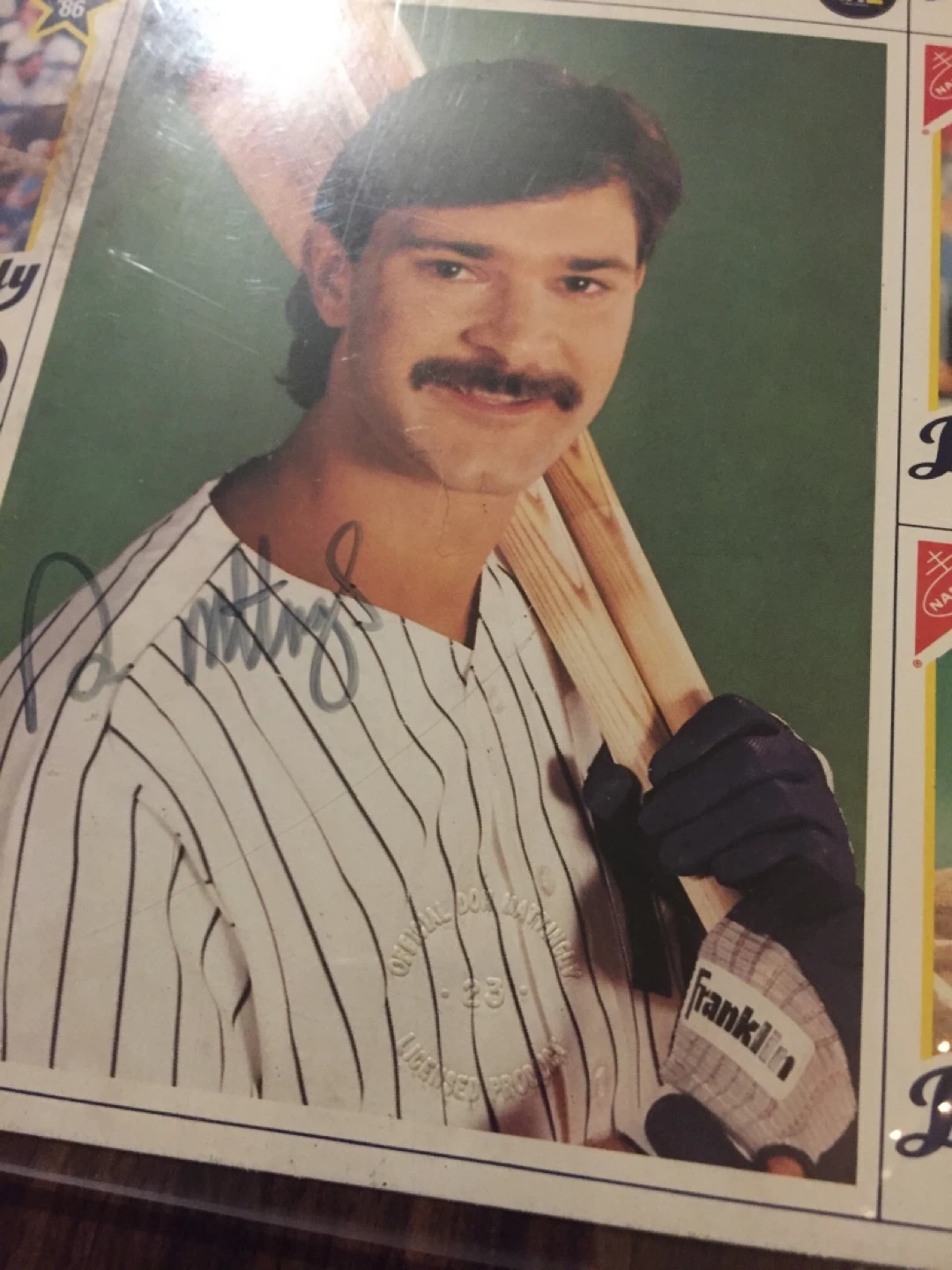 Don Mattingly All-Star Collection Display Plaque - photo 2