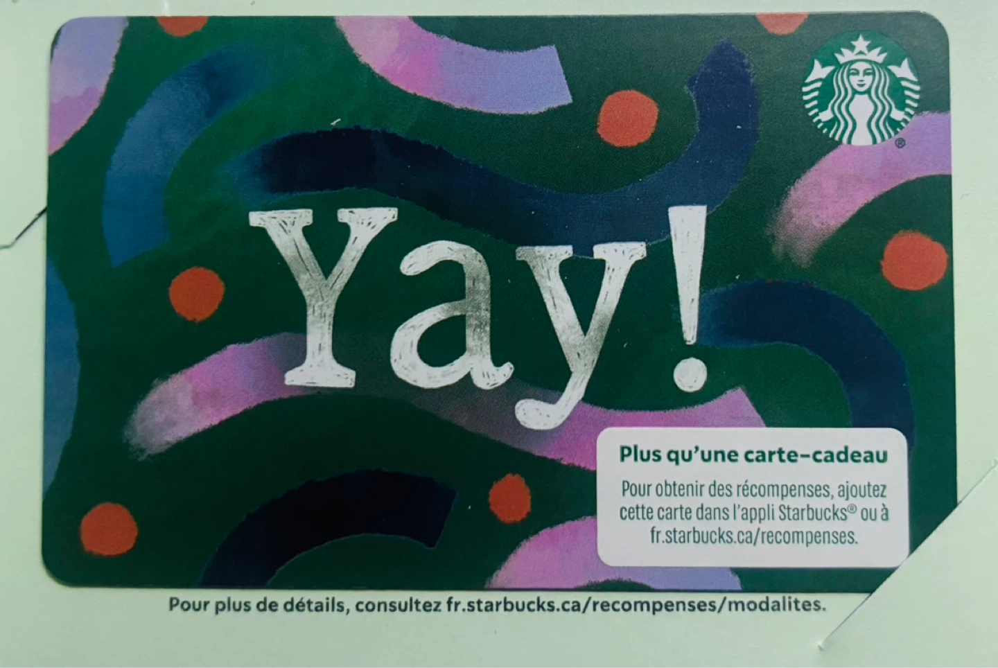 Starbucks Gift Card, 50 value! ☕️ ⭐️🪙😊 - photo 2