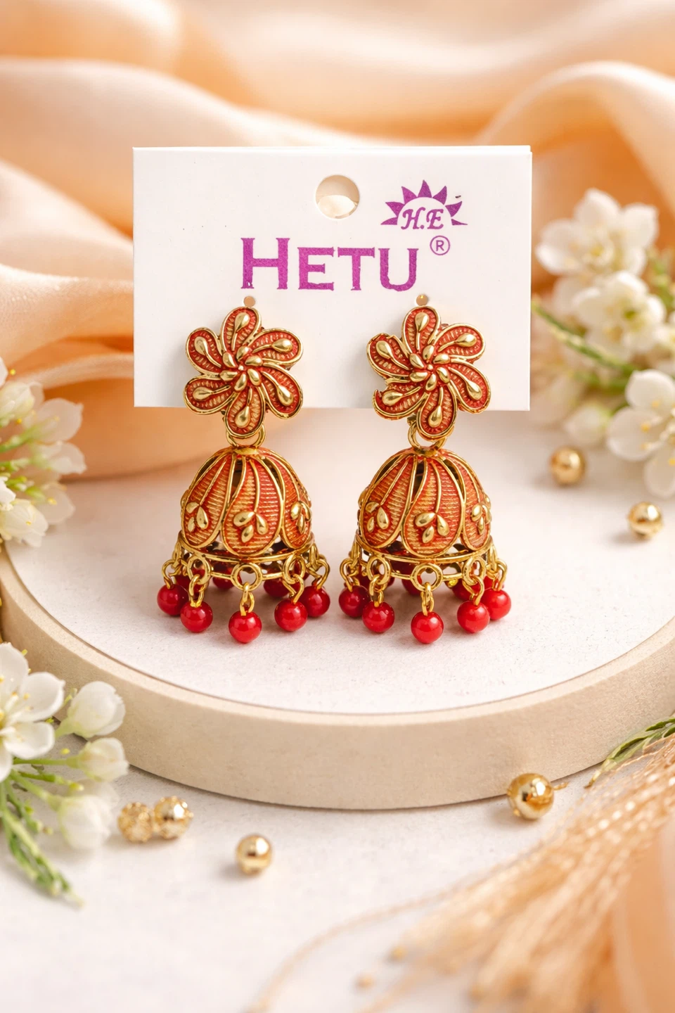 Indian Jhumka Earrings