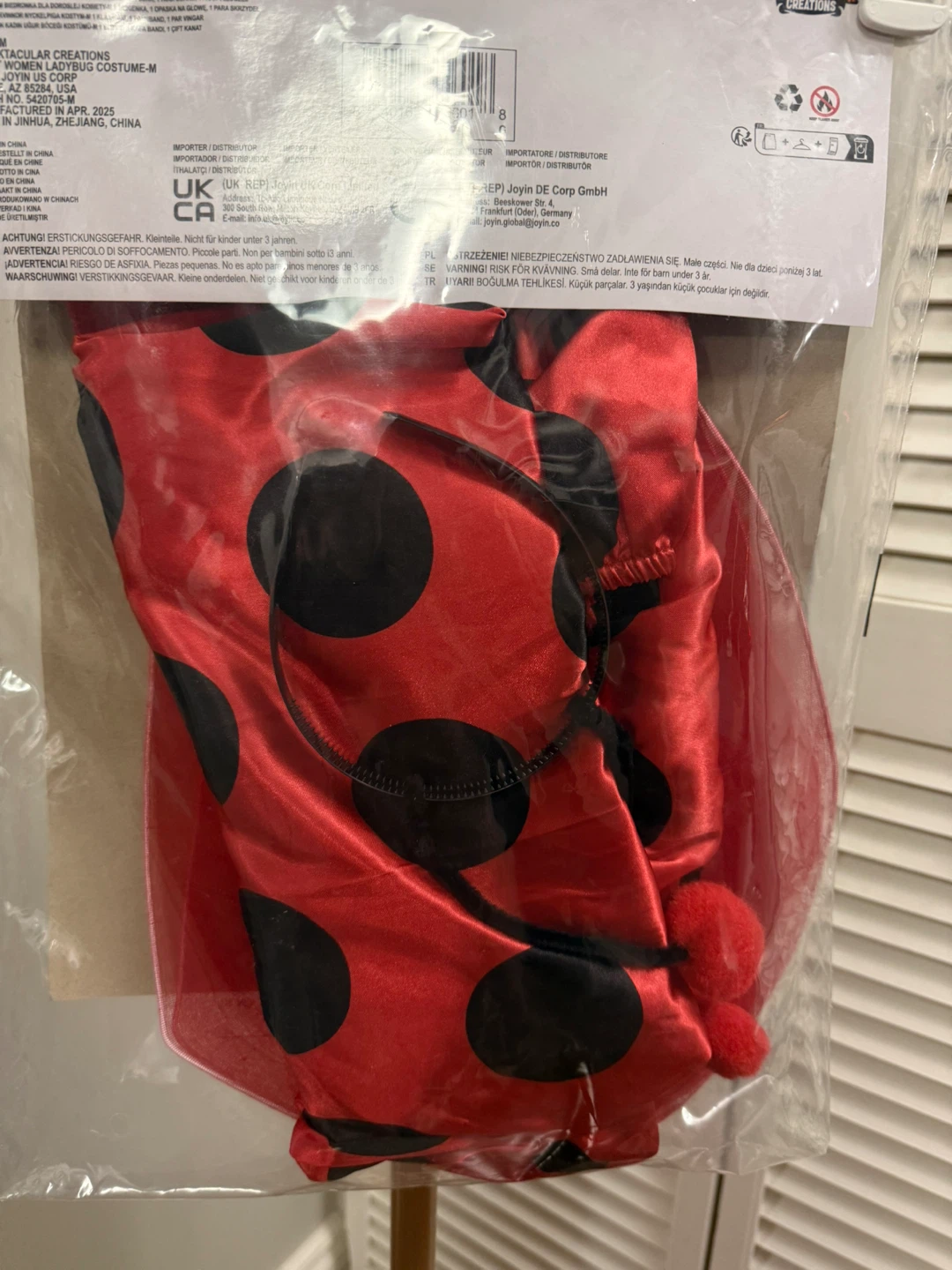 Spooktacular Creations Ladybug Costume Medium - photo 2
