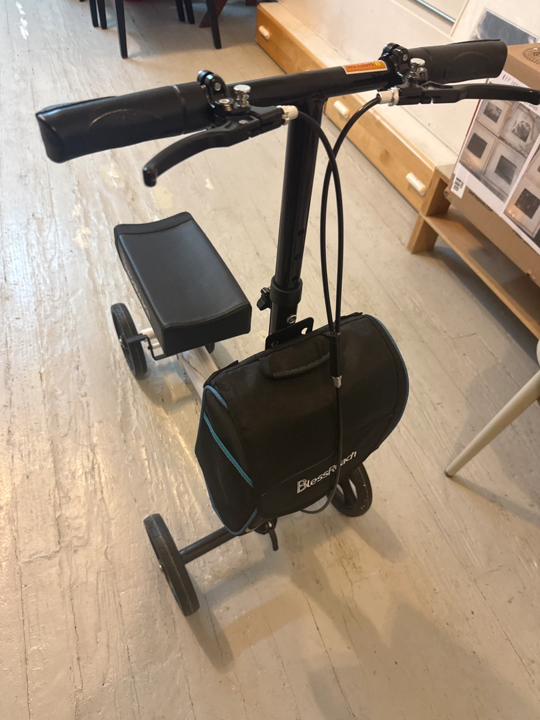 BlessReach Knee Scooter with Bag - photo 2