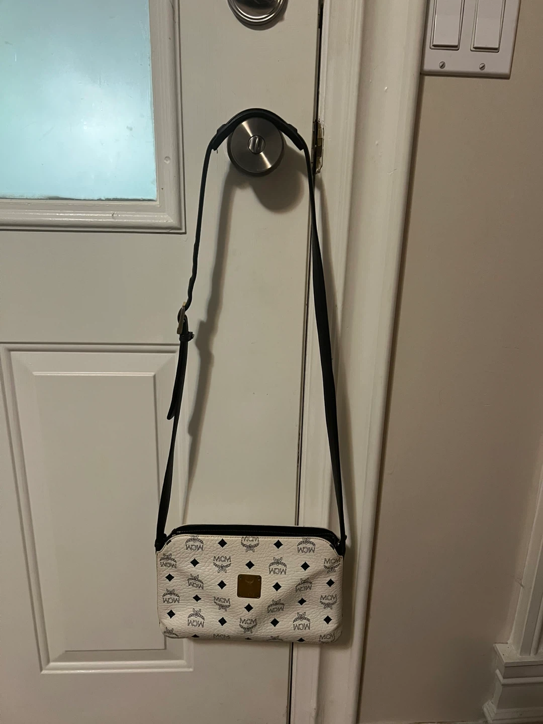 MCM Visetos Crossbody Bag