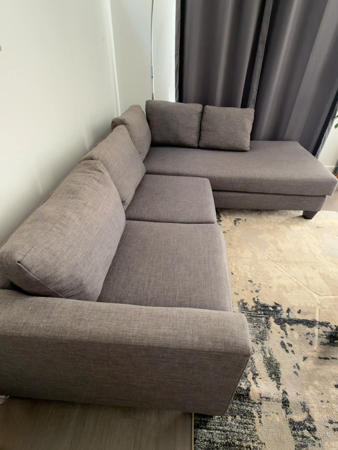 Grey Sectional Sofa - photo 2