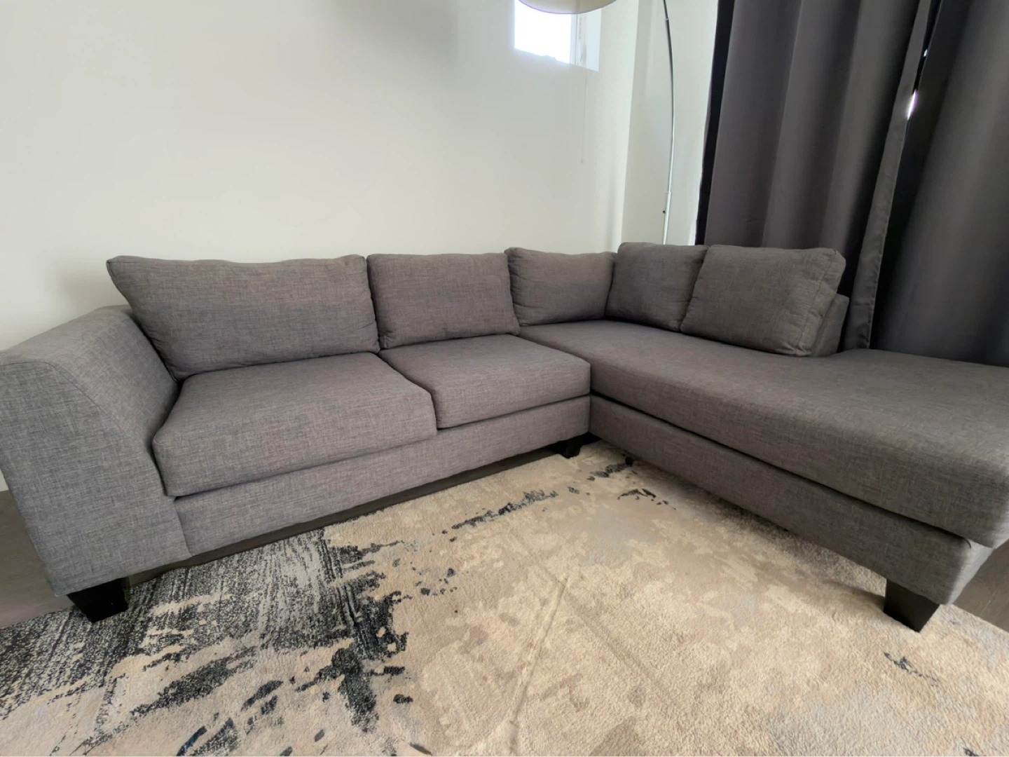 Grey Sectional Sofa - photo 4