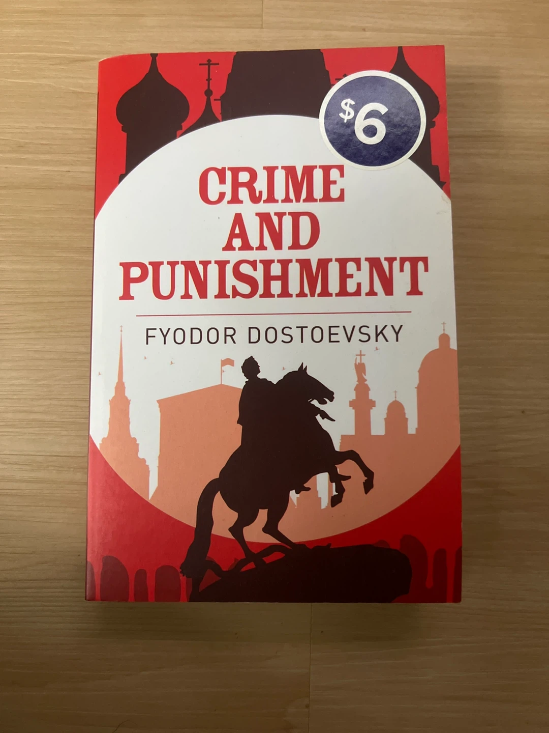 Crime and Punishment by Fyodor Dostoevsky Book