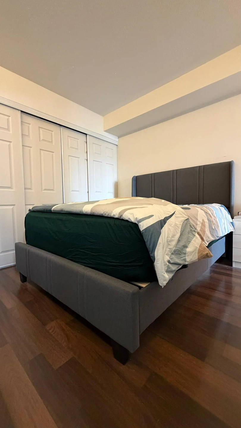 Queen size Bedframe & Mattress - photo 5