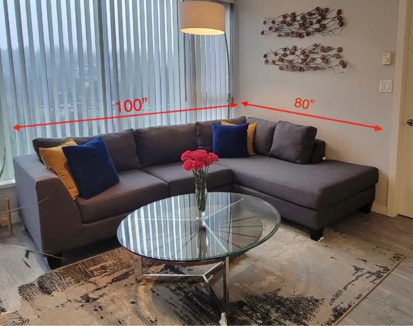 Grey Sectional Sofa - photo 5