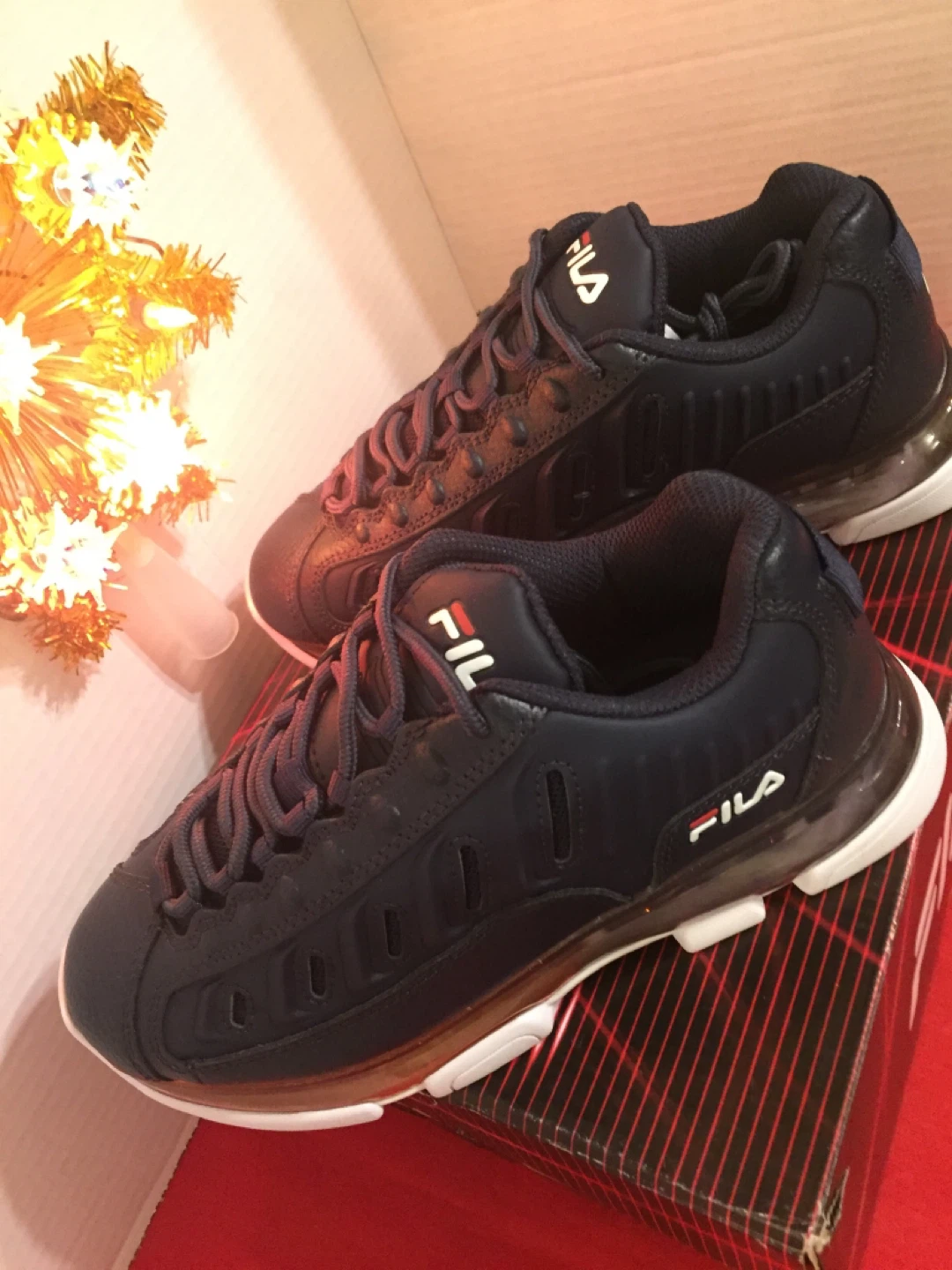 Fila Men's T-CON 712 Navy Running Shoes Size 5 - photo 2