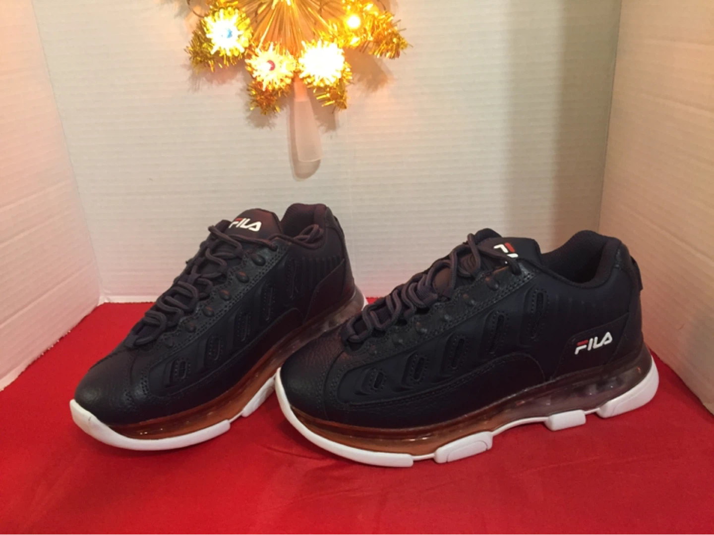 Fila Men's T-CON 712 Navy Running Shoes Size 5