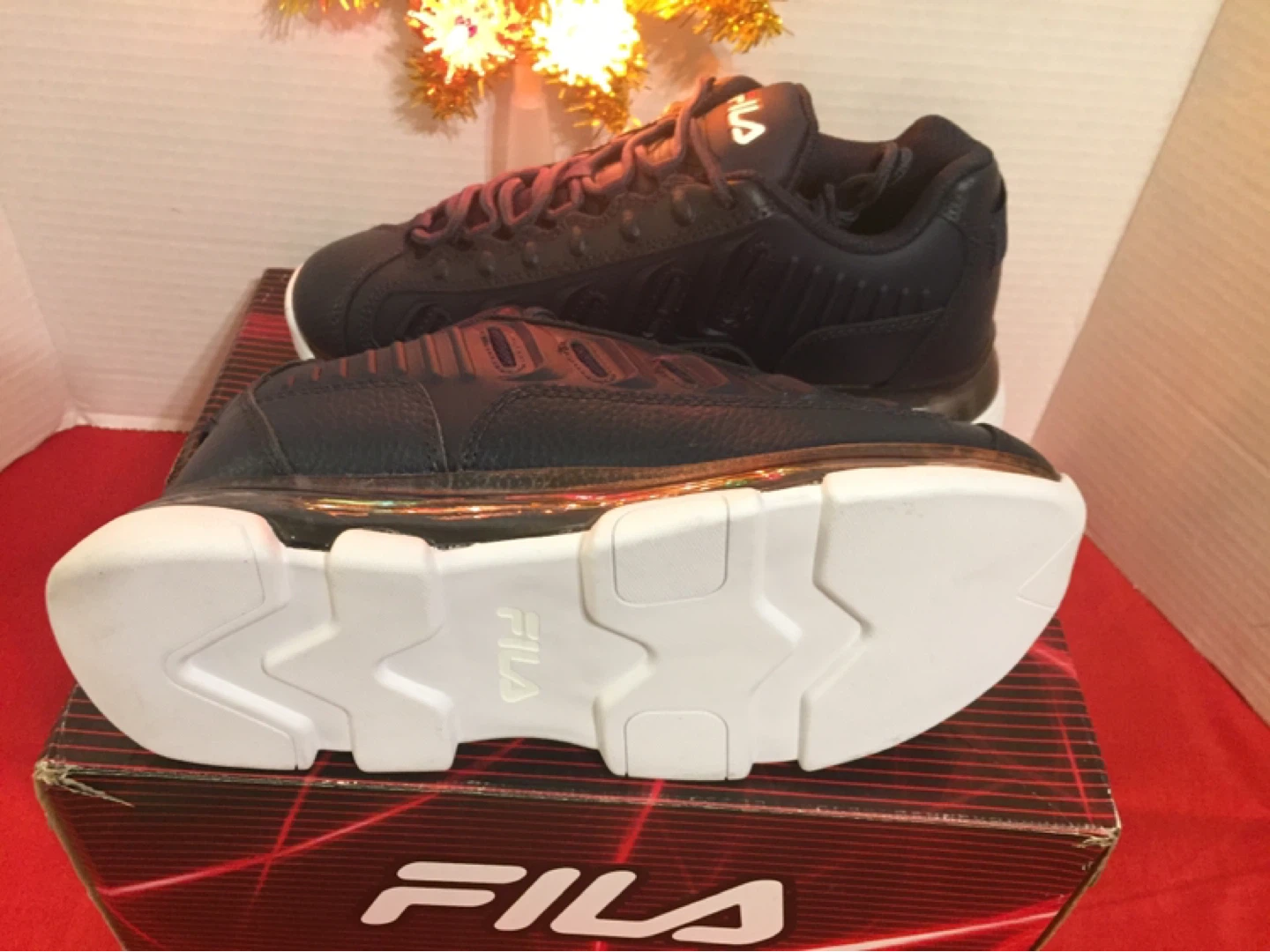 Fila Men's T-CON 712 Navy Running Shoes Size 5 - photo 3