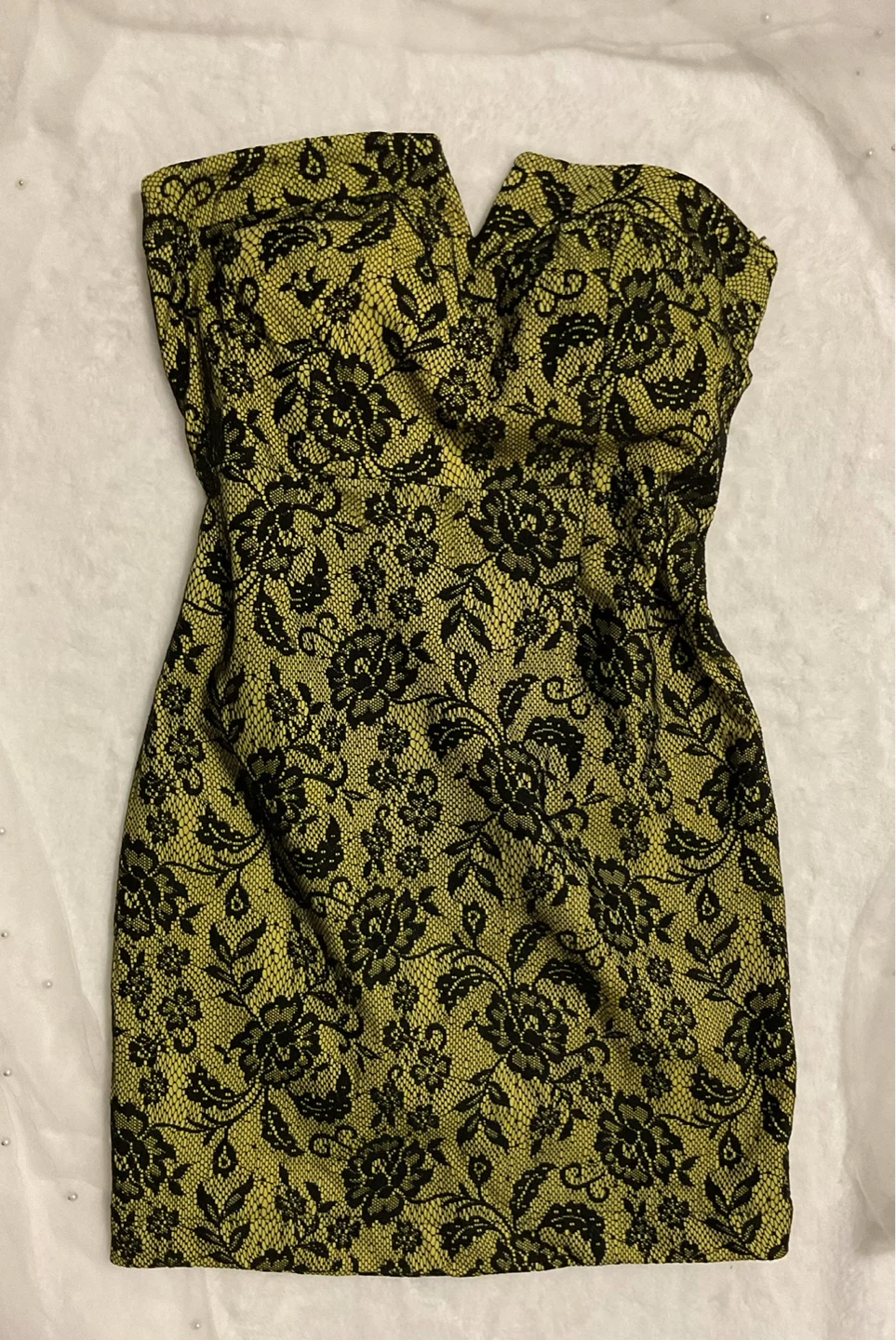 Strapless Lace Dress - photo 2