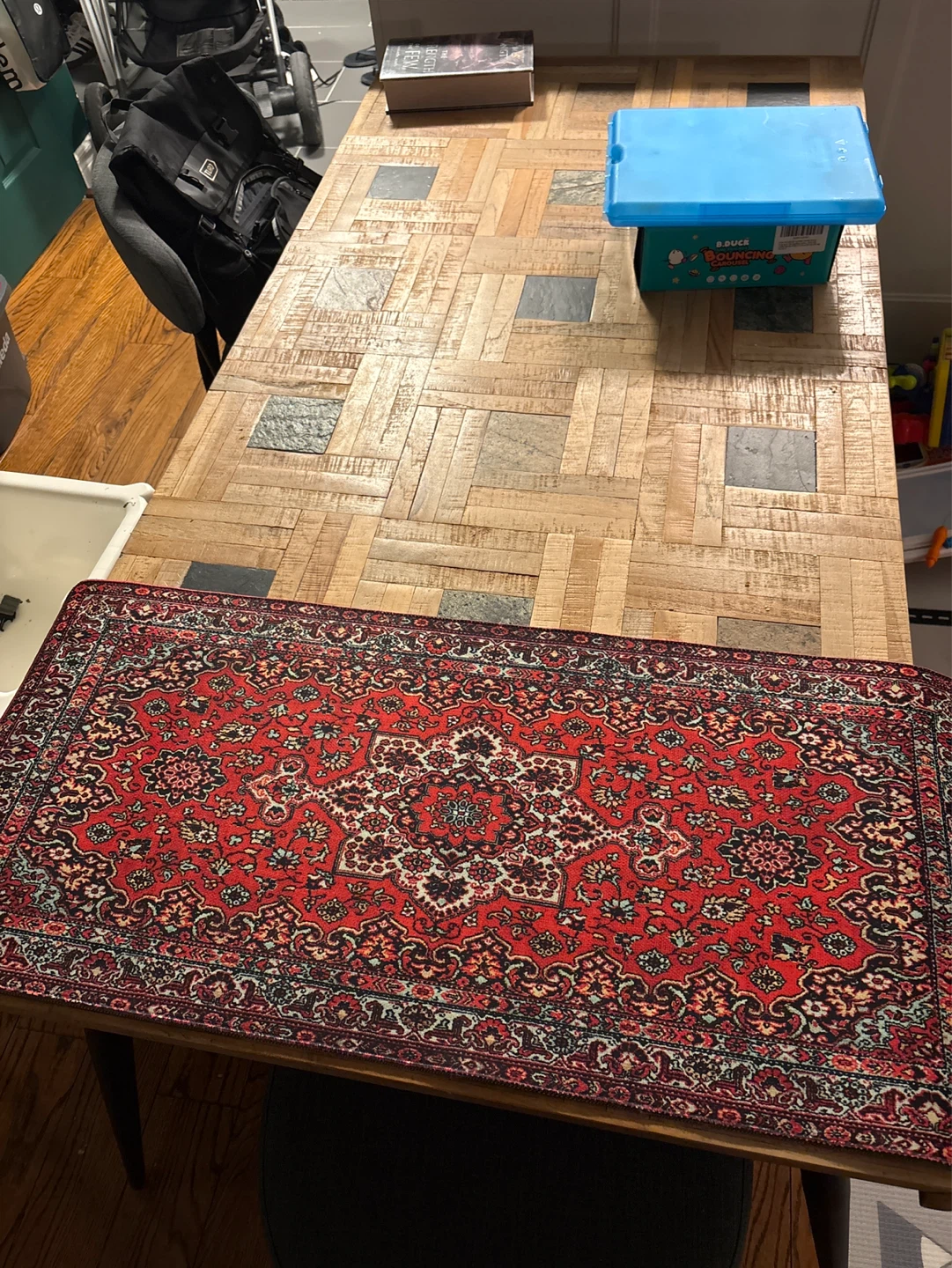 Persian rug style rubber Mouse Pad