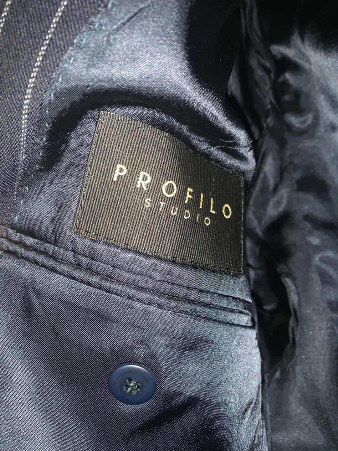 Profilo Studio Pinstripe Suit Jacket - photo 4