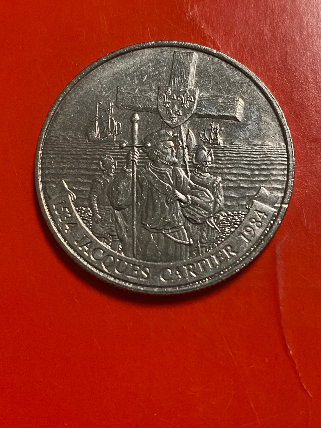 1984 Jacques Cartier Dollar Coin