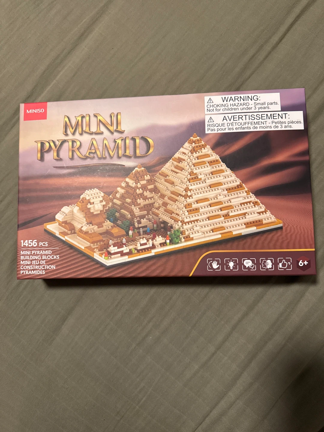 MINI PYRAMID Building Blocks Set - Sealed