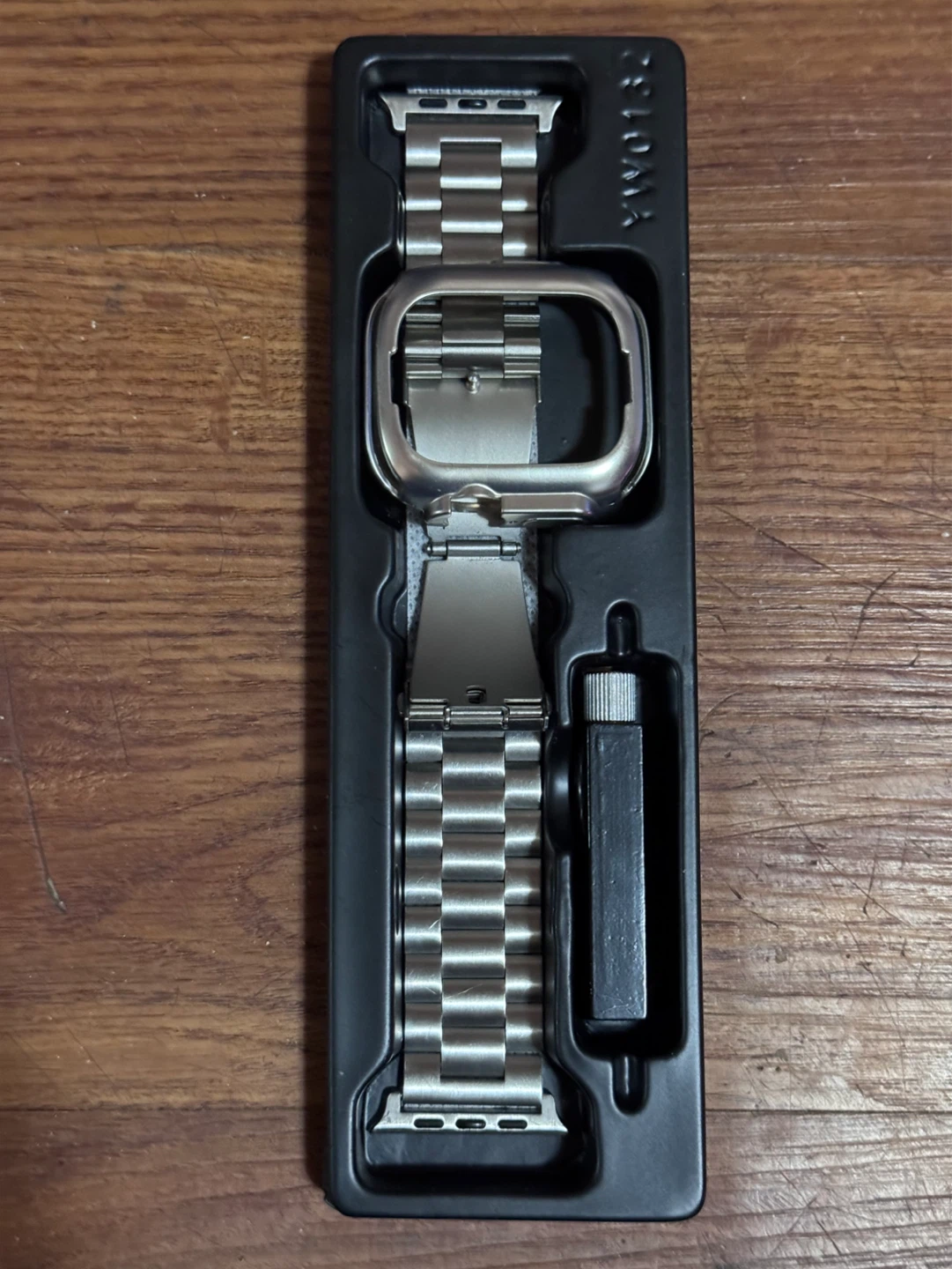 Fullmosa Stainless Steel Watch Band with Case - photo 2