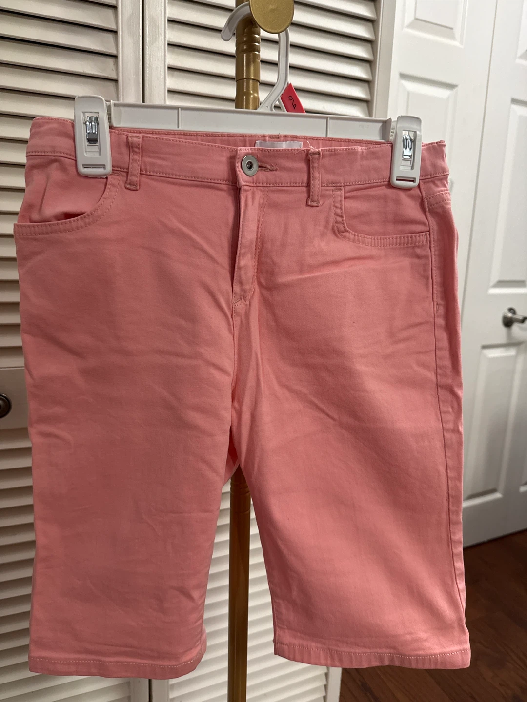 The Children's Place Peach Denim Shorts Size 16