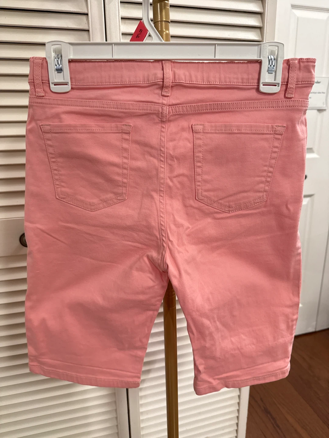 The Children's Place Peach Denim Shorts Size 16 - photo 2