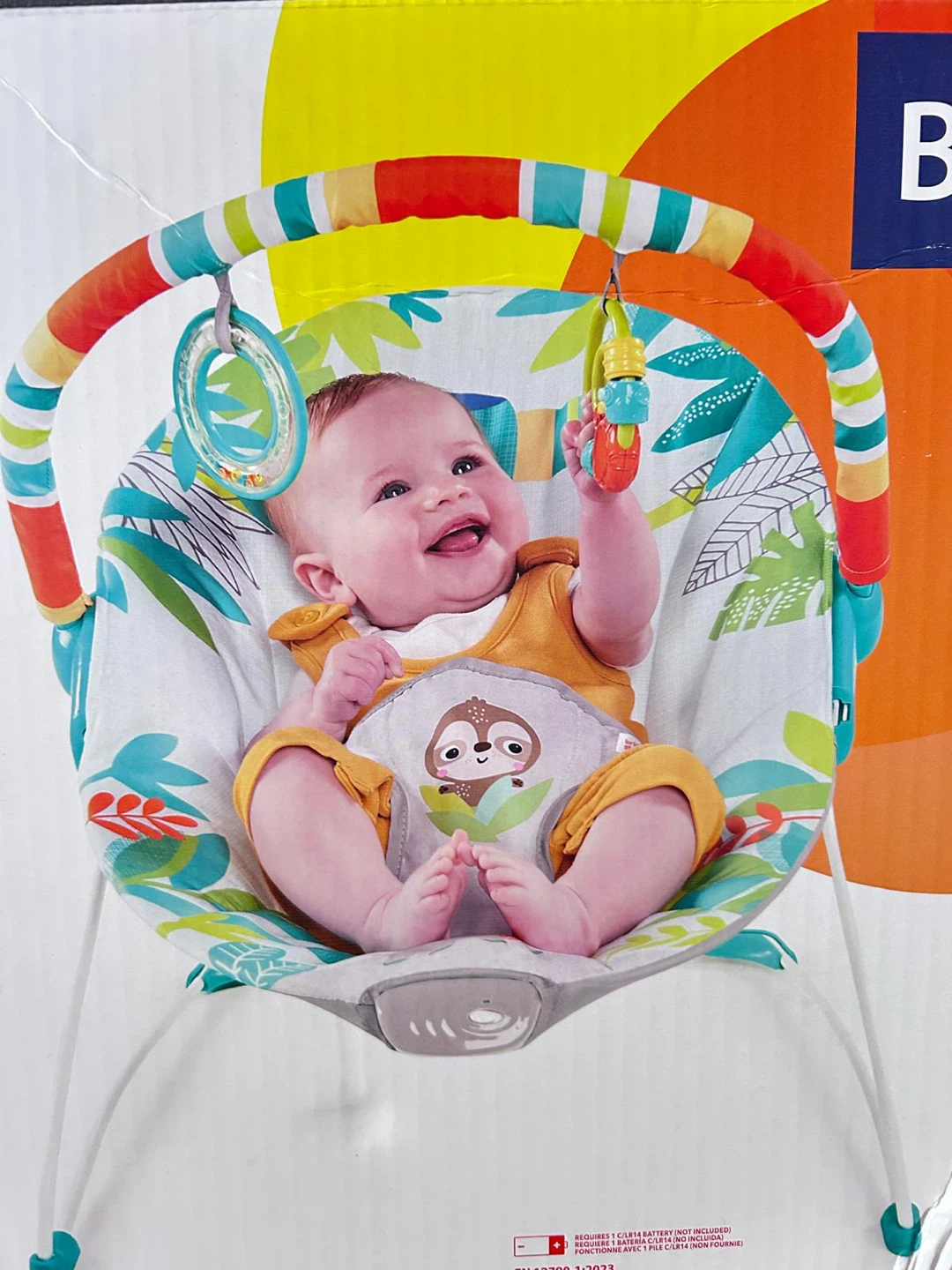 Bright Starts Rainforest Vibes Vibrating Bouncer