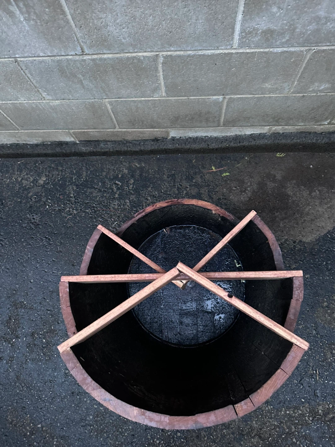 Whiskey Barrel Tiered Planter - photo 4