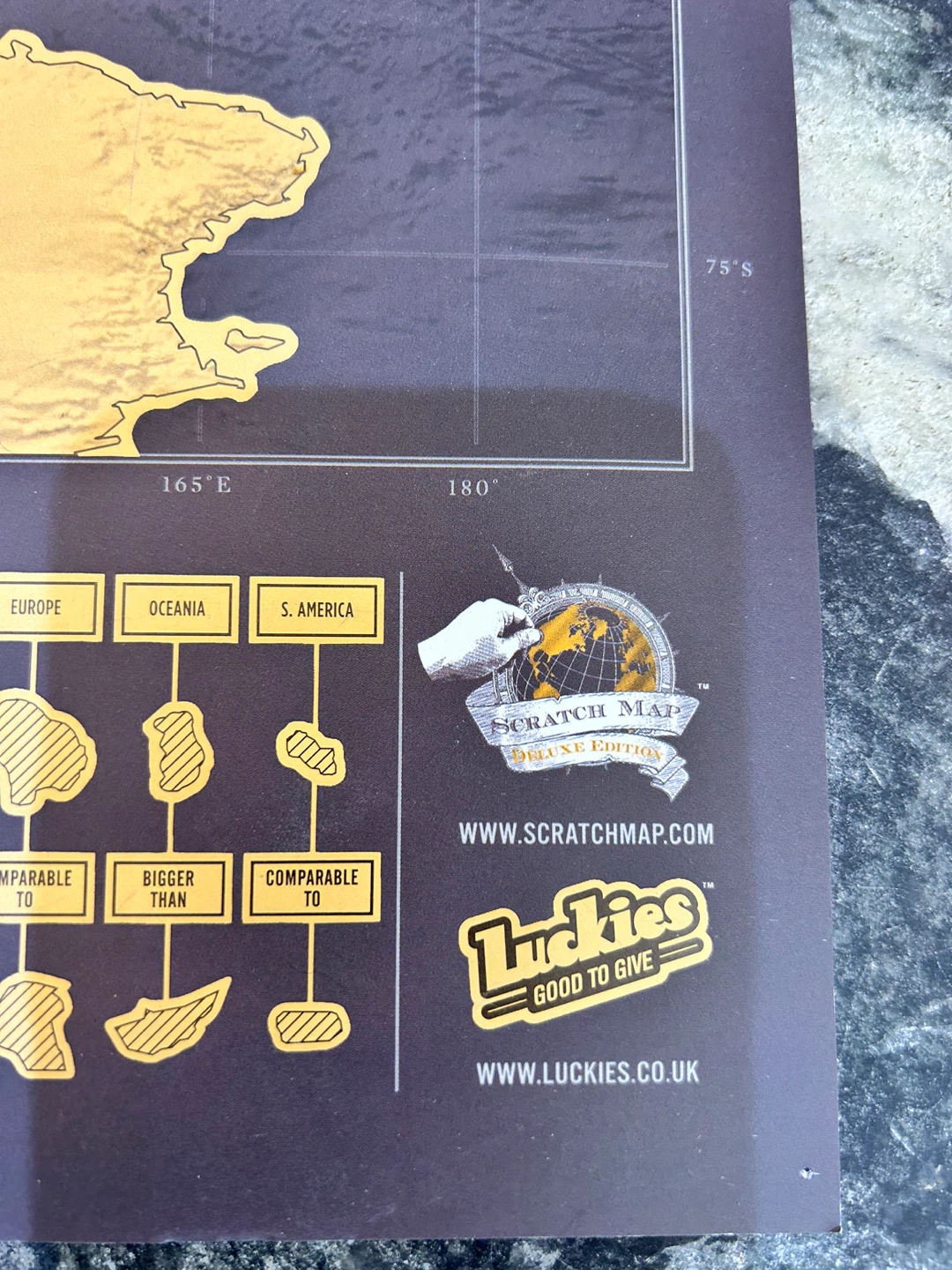 Luckies Deluxe Edition Scratch Map - photo 4