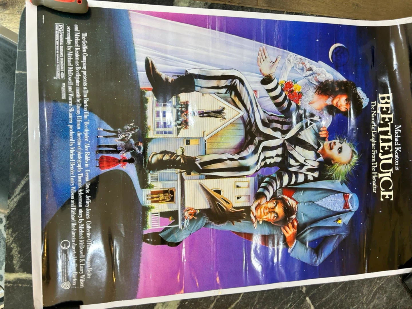 Beetlejuice Movie Poster - photo 4