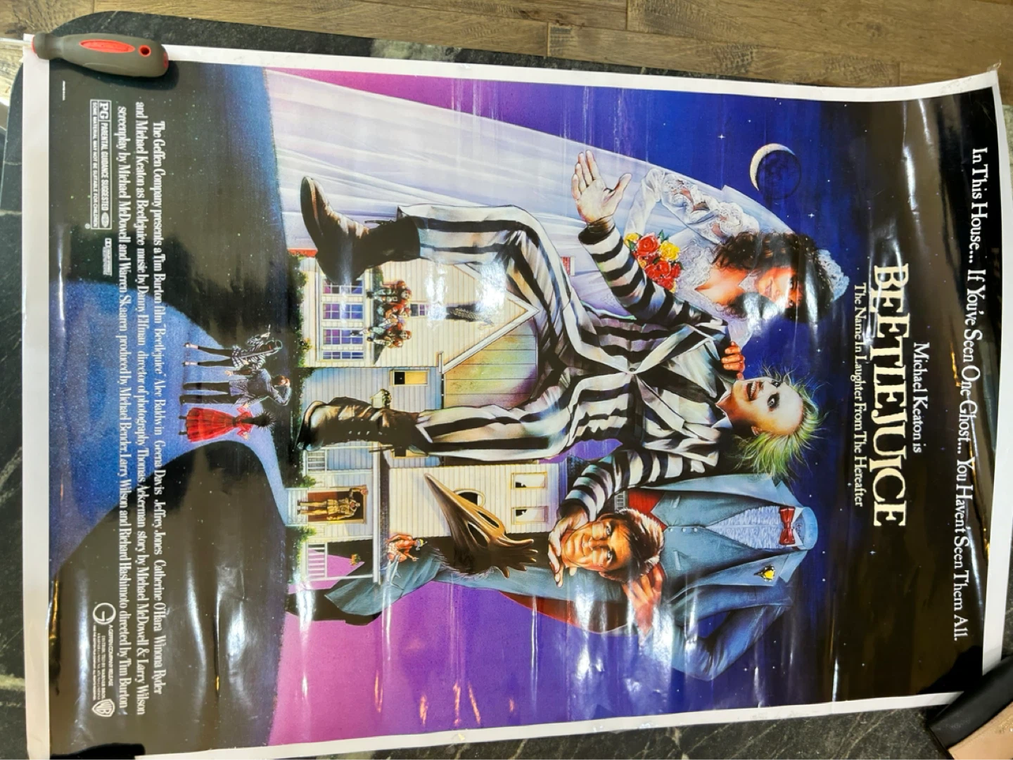 Beetlejuice Movie Poster - photo 3