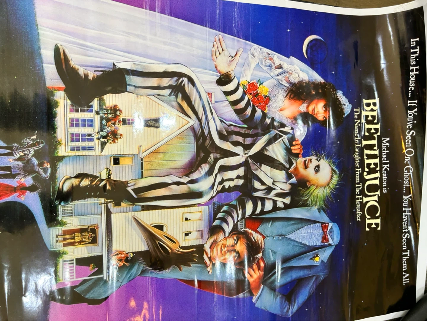 Beetlejuice Movie Poster - photo 5