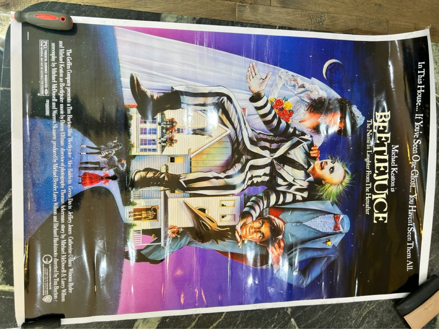 Beetlejuice Movie Poster - photo 2