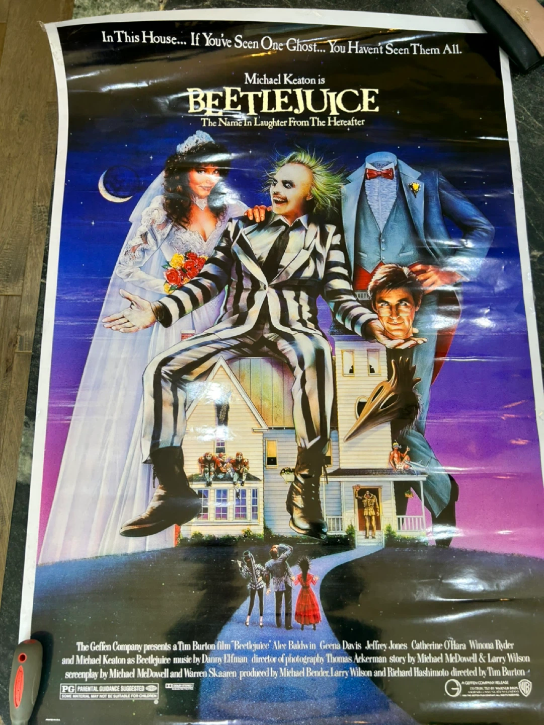 Beetlejuice Movie Poster