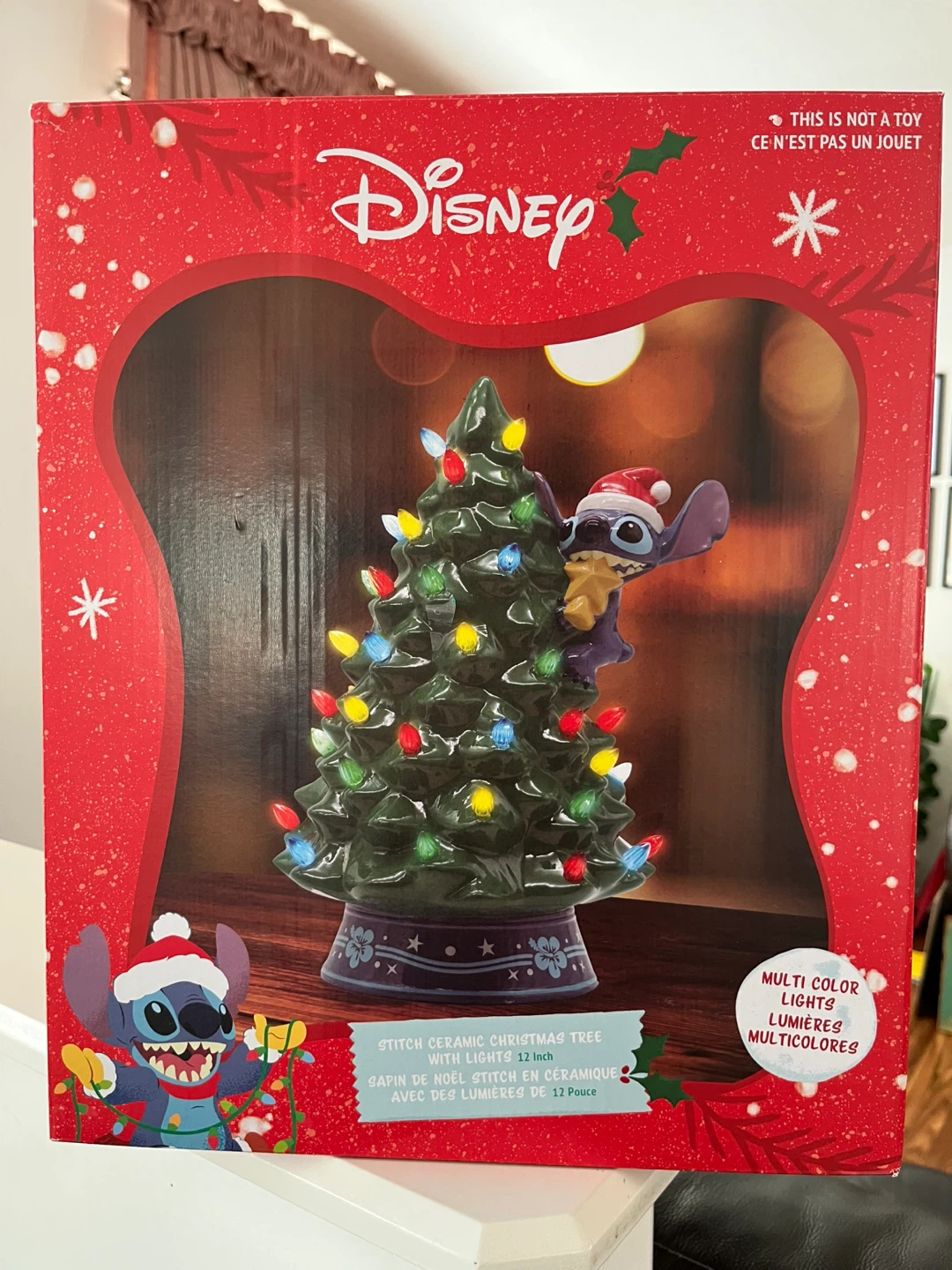 Stitch ceramic Christmas tree