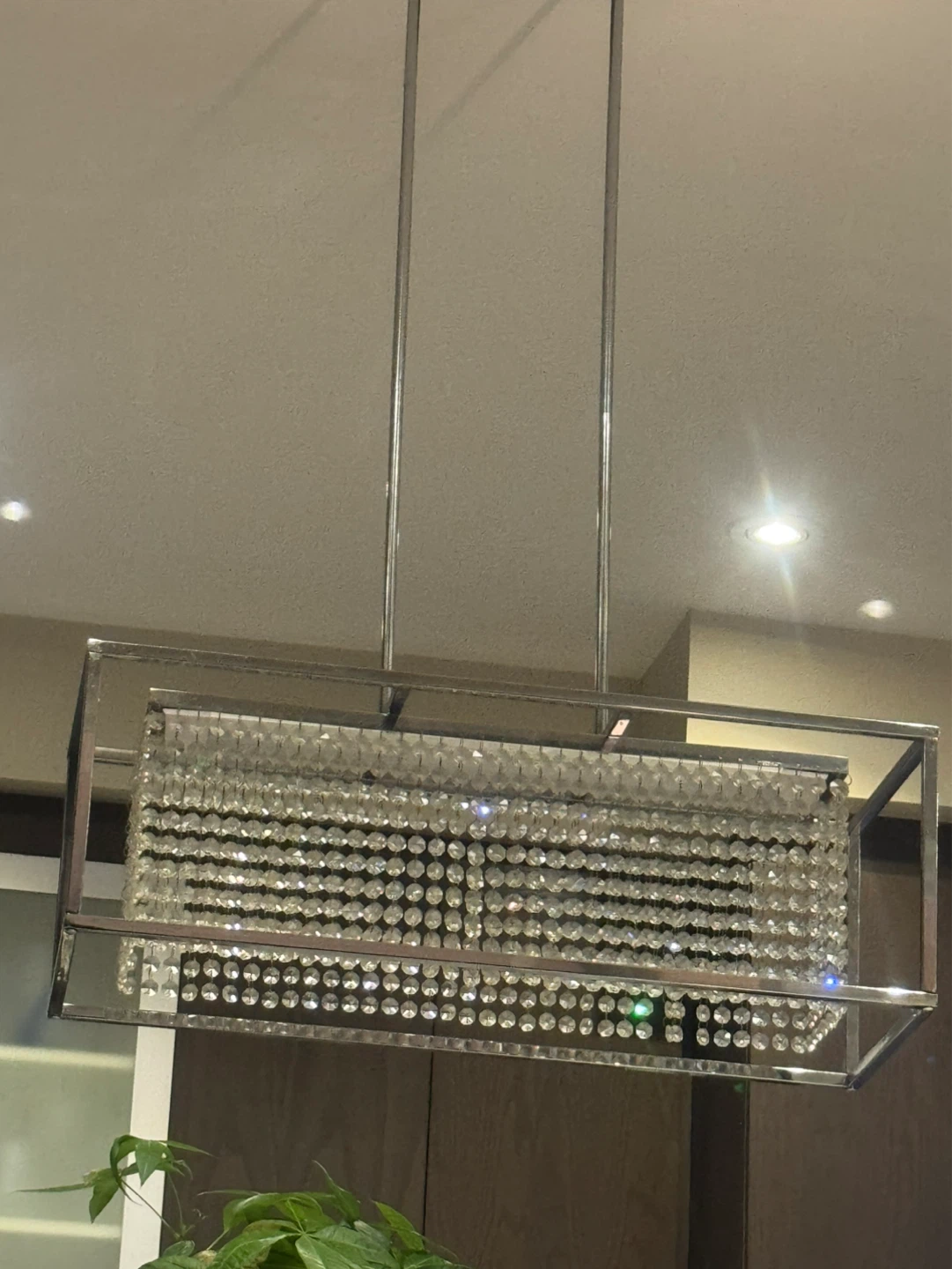 Gold Chandelier with Glass Shades - photo 3