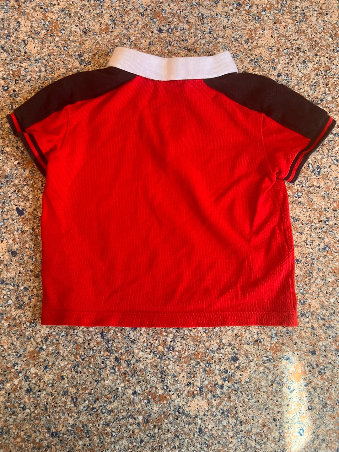 Original & authentic Burberry Children's Red Polo Shirt - photo 4