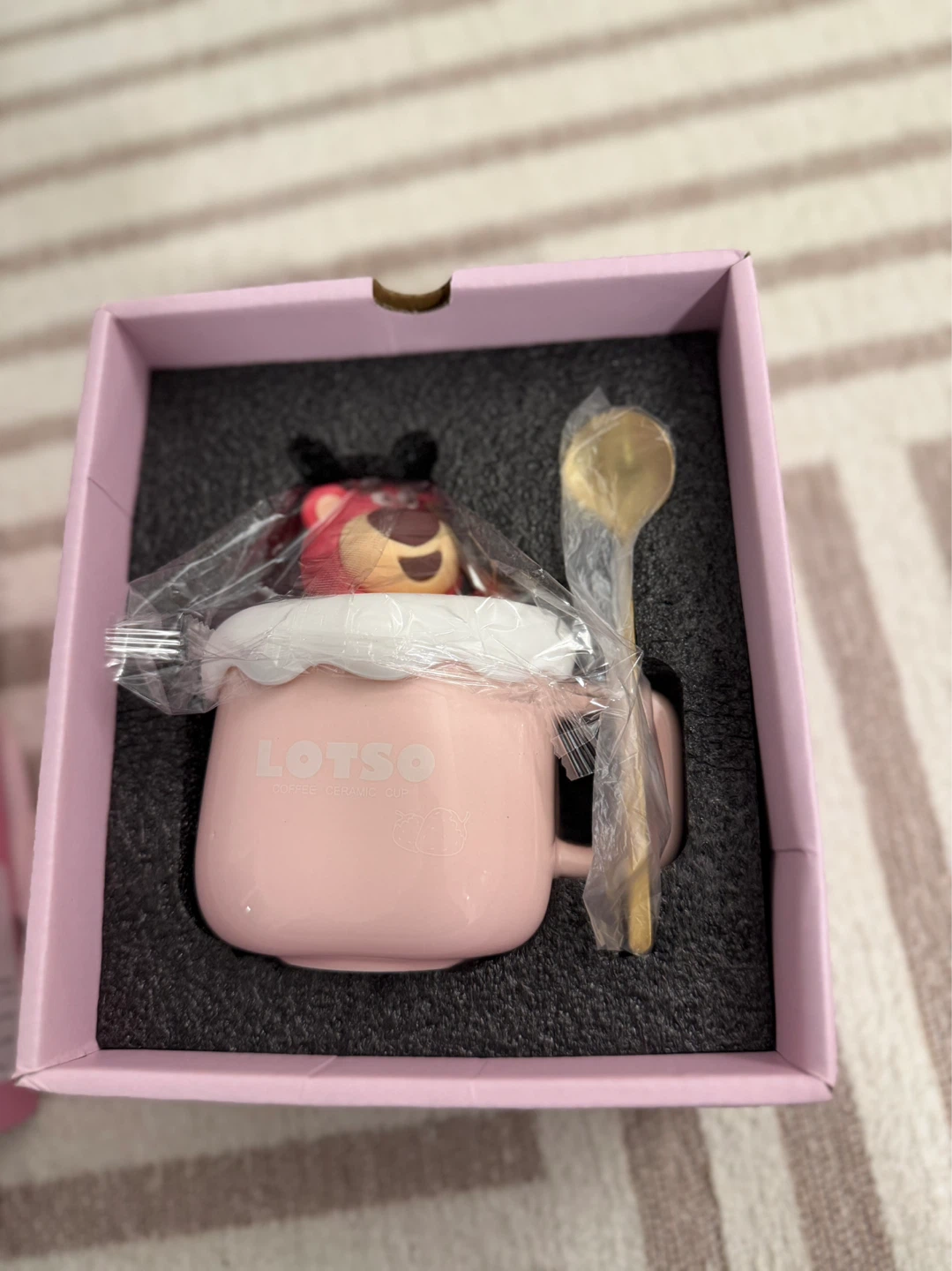 Lotso Toy Story Ceramic Mug with Spoon(only 1 left !) - photo 3
