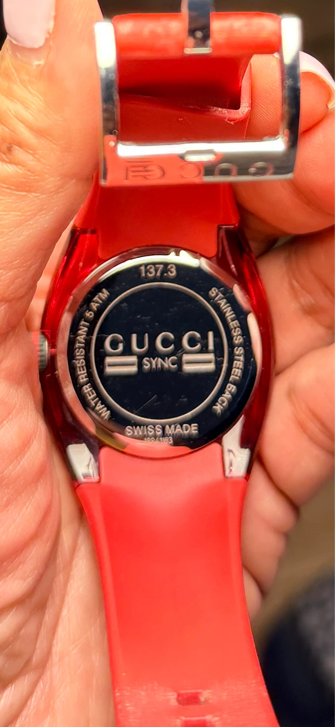 Gucci Sync Red Watch - photo 5