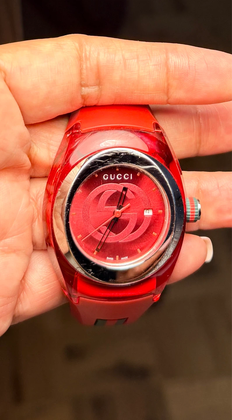Gucci Sync Red Watch - photo 4