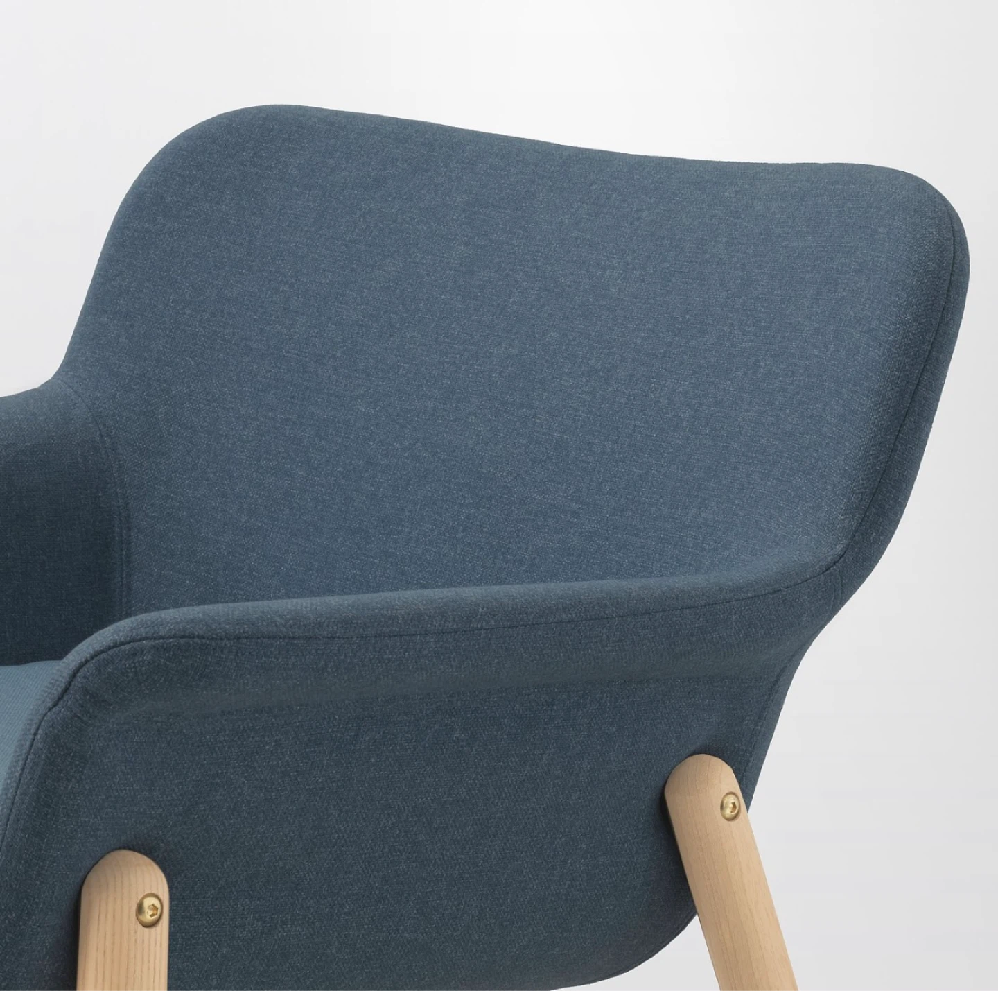 IKEA VEDBO Armchair (Gunnared Blue) - photo 3