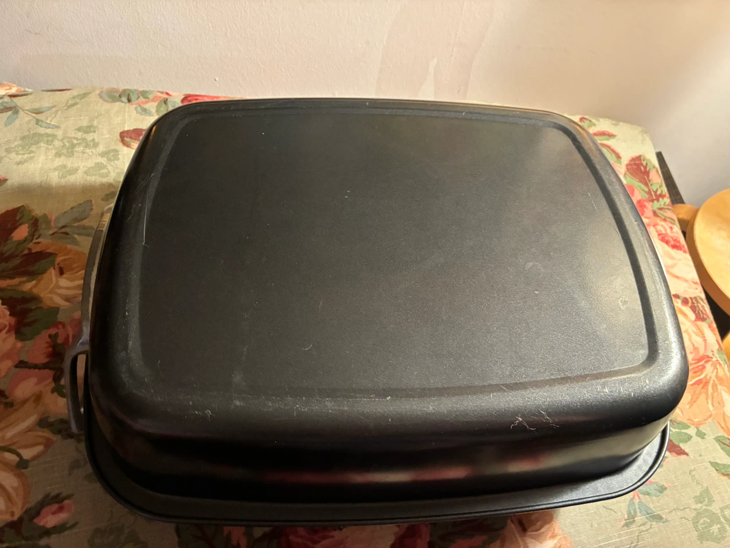 Black Roasting Pan with Rack - photo 5