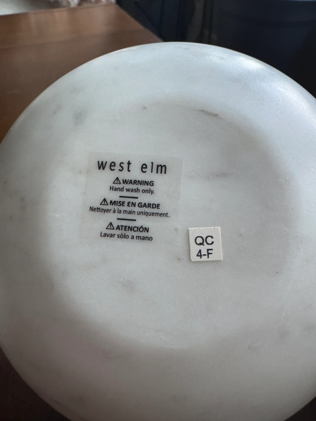 West Elm Marble Mortar and Pestle Set - photo 4