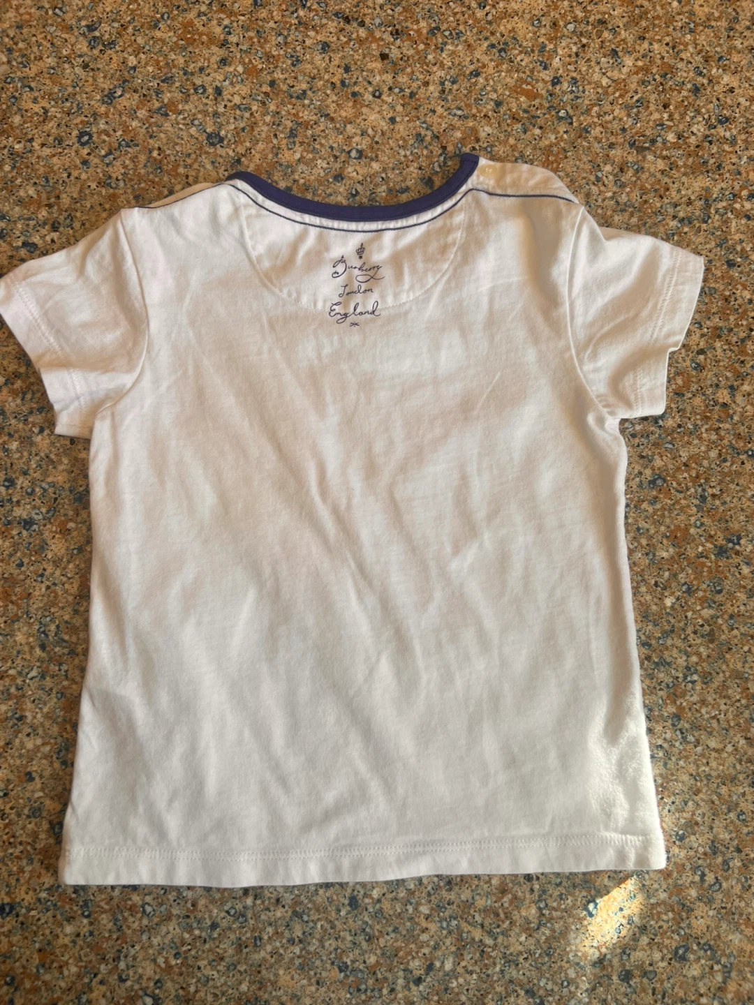 Original & authentic Burberry White Cotton T- - photo 3