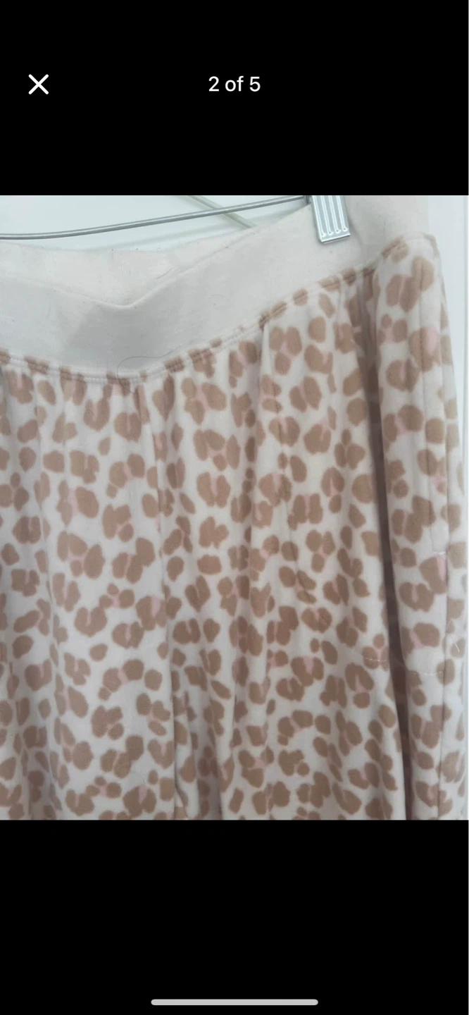 🥰Kate Spade Leopard Print Pajama Pants - Size S/P - photo 2